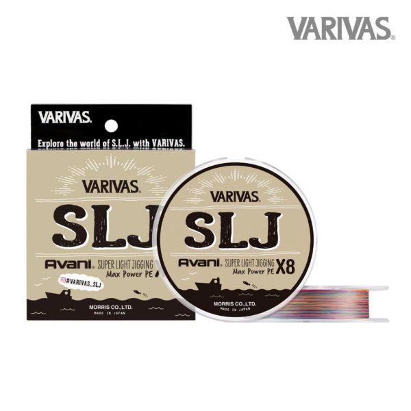 Varivas Avani SLJ Super Light Jigging Max Power PE X8 150m #0,6 14,5lb Geflochtene Hauptschnur