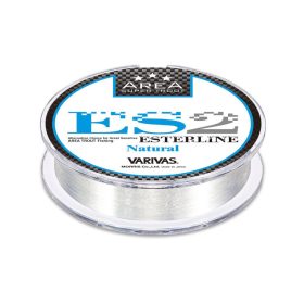   Varivas Super Trout Area ES2 Ester Natural 80m 0,091mm 1,75lb Monofile Hauptschnur