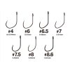 Varivas Super Trout Area Tournament Canvas #8,6 Fast Hooking Special Widerhakenloser Haken 15 Stück