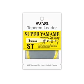   Varivas Vékonyodó Előke Tapered Leader Super Yamame Flat Butt ST 4,57m 0,128mm 6X Flash Yellow Fliegenvorfach