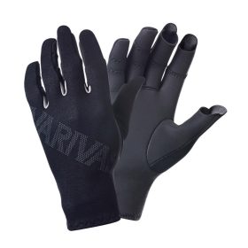 Varivas Cholopren Titan Schwarz-Graue Handschuhe L