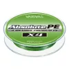 Varivas Absolute Premium PE X4 150m #0,3 0,085mm 7lb Marking Green Geflochtene Hauptschnur