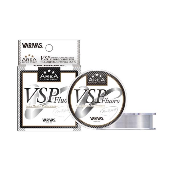 Varivas Super Trout Area VSP Fluorocarbon 100m 0,117mm 2,5lb Fluorocarbon Hauptschnur
