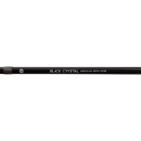 Mikado Black Crystal M Spin 4-18gr 2,38m 1-teilige Spinnrute