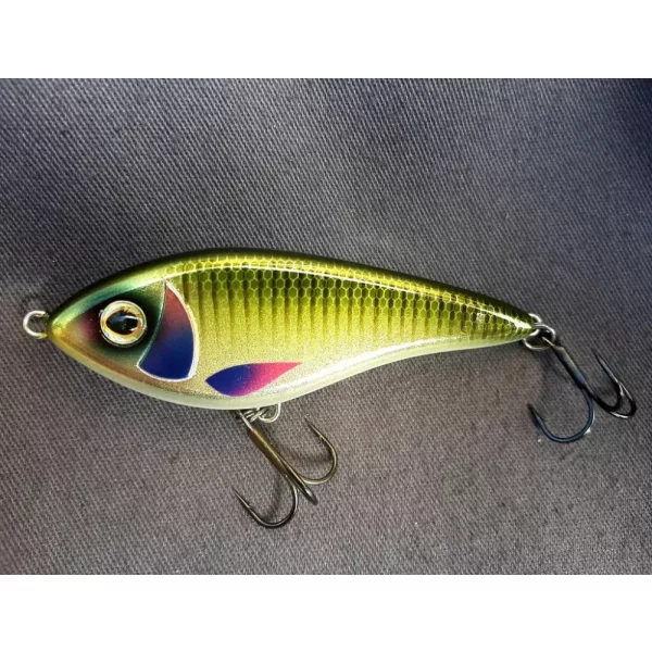 WESTIN Swim Glidebait 10cm 34 g Sinkend Olds Green Gold Wobbler