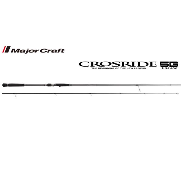 Major Craft Crosride 5G XR5-962M/LSJ R,Fast 2,89m 15-50gr 2-teilige Spinnrute