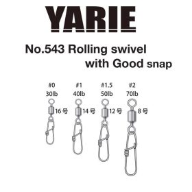 Yarie 543 Good Snap 70lb 2 Wirbel 5 Stück