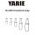 Yarie 552 Crosslock Snap 150lb Karabiner 7 Stk.