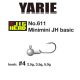 Yarie 611 Mini Basic 4 2,5gr Jig-Kopf 5 Stk.