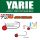Yarie 645 Ajibaku Red 8 1,65gr Jigkopf 4 Stk.