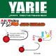 Yarie 646 Ajibaku Red 6 1,5gr Jigkopf 4Stk