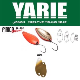 Yarie 702 Pirica More 1,0gr AD1 Kaschyan Löffelblinker
