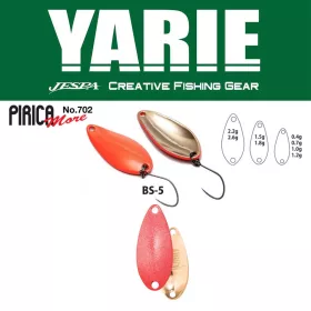 Yarie 702 Pirica More 2,2gr BS-5 Matte Red Löffelblinker