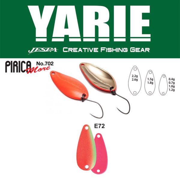 Yarie 702 Pirica More 2,2gr E72 Kids Plum Löffelblinker