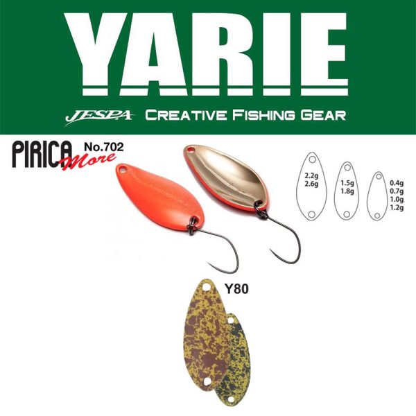 Yarie 702 Pirica More 2,6gr Y80 Karasi Spice Löffelblinker