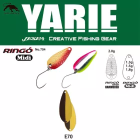 Yarie 704 Ringo Midi 1,8gr E70 Pudding Löffelblinker