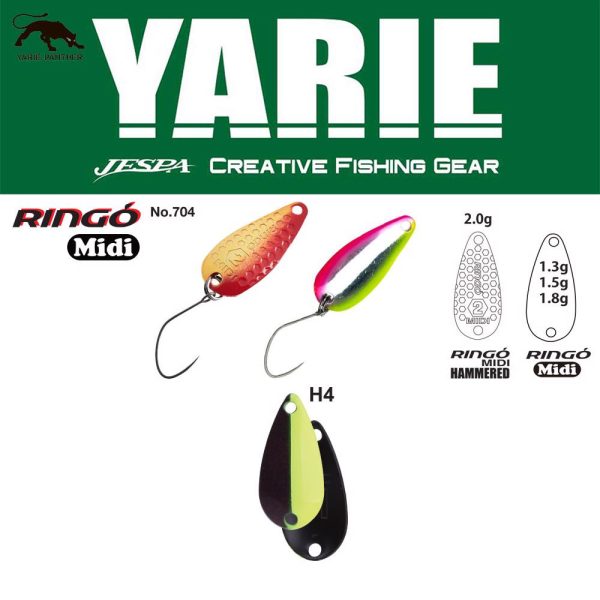 Yarie 704 Ringo Midi 1,8gr H4 KM Haif Löffelblinker