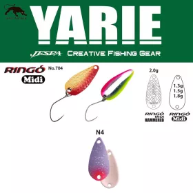 Yarie 704 Ringo Midi 1,8gr N4 Night Purple Löffelspinner