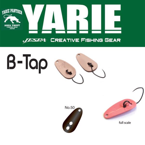 Yarie 705 B-Tap 1,2gr 50 Black Löffelblinker