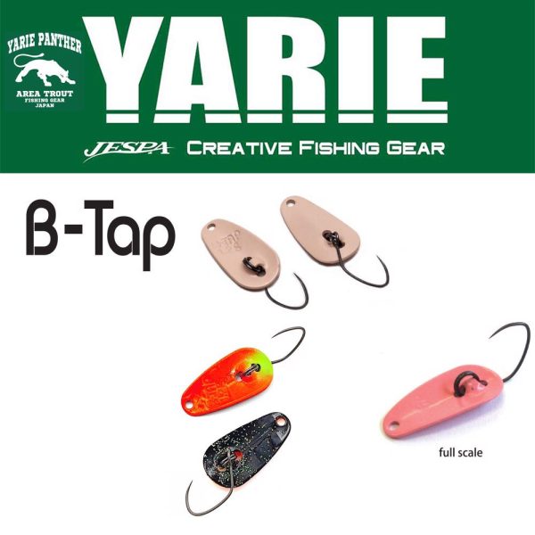 Yarie 705 B-Tap 1,2gr N8 Black/AG Carrot Kanalblinker