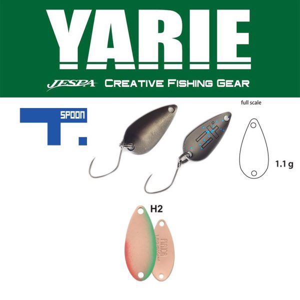 Yarie 706 T-Spoon 1,1gr H2 Salamon Löffelblinker