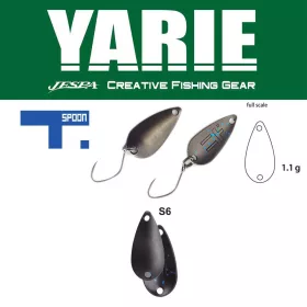 Yarie 706 T-Spoon 1,1gr S6 Ganmeta Jewel Löffelblinker