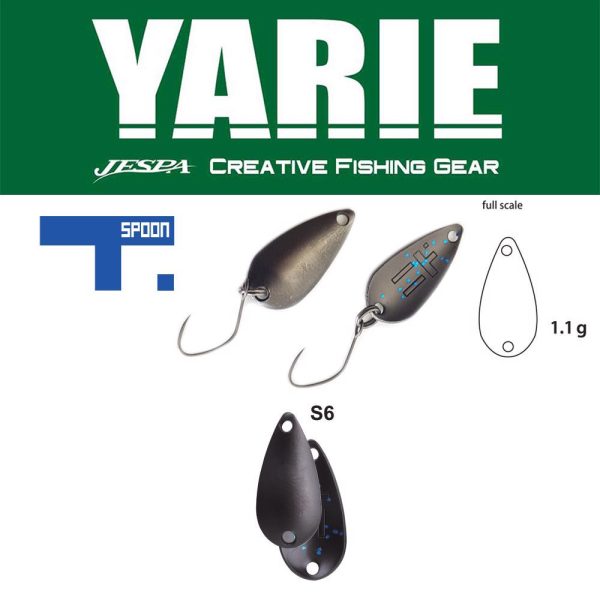 Yarie 706 T-Spoon 1,1gr S6 Ganmeta Jewel Löffelblinker