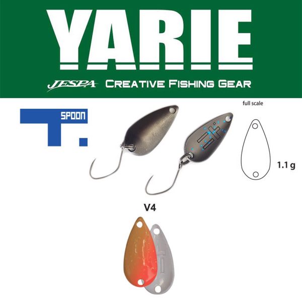 Yarie 706 T-Spoon 1,1gr V4 MG Ice Löffelblinker