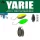 Yarie 710T T-Fresh Evo 1,1gr S3 Decayed Leaf Löffelblinker