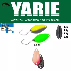 Yarie 710T T-Fresh Evo 1,5gr BJ-26 Noriko Löffelblinker