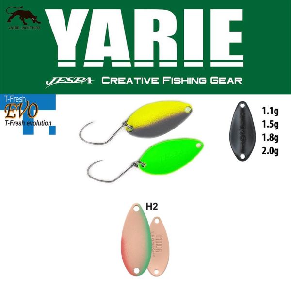 Yarie 710T T-Fresh Evo 1,5gr H2 Salmon Löffelblinker