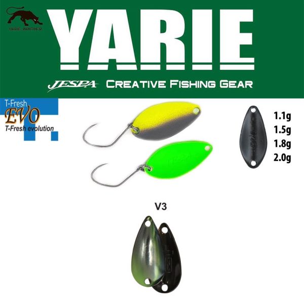 Yarie 710T T-Fresh Evo 1,5gr V3 Ayu Löffelköder