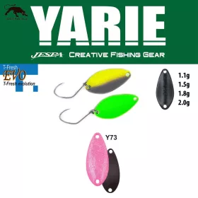 Yarie 710T T-Fresh Evo 1,5gr Y73 Pink Holo Löffelblinker