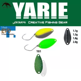 Yarie 710T T-Fresh Evo 1,5gr Y81 Cucumber Löffelblinker