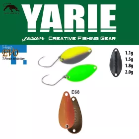 Yarie 710T T-Fresh Evo 2,0gr E68 Caramel Gold Löffelblinker