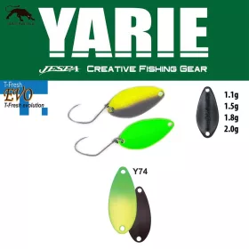 Yarie 710T T-Fresh Evo 2,0gr Y74 Green/Lemon Löffelblinker