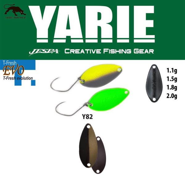 Yarie 710T T-Fresh Evo 2,0gr Y82 Daikin Löffelblinker
