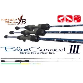   Yamaga Blanks Blue Current III 69/B Baitcast 2,07m 0,8-7gr 2-teilige Spinnrute