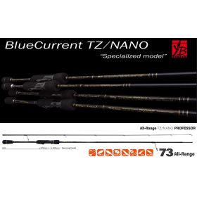   Yamaga Blanks Blue Current 73ALL Range TZ-Nano Professor 2,22m 0,5-12gr 2-teilige Spinnrute