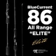 Yamaga Blanks Blue Current 86TZ All Range Elite 2,58m 3-21gr 2-teilige Spinnrute