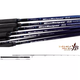   Yamaga Blanks Blue Sniper 79/5 RGD Mode 2,38m 45-110gr Steckgriff Spinnrute
