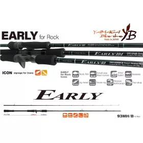   Yamaga Blanks Early Rock 93MH/B Baitcast 2,81m 10-50gr 2-teilige Spinnrute