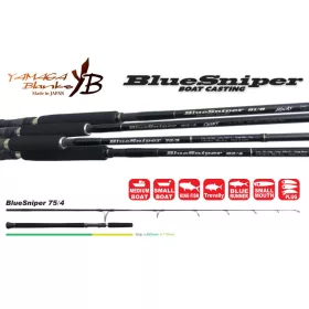   Yamaga Blanks Blue Sniper 75/4 2,26m 30-100gr 2-teilige Spinnrute