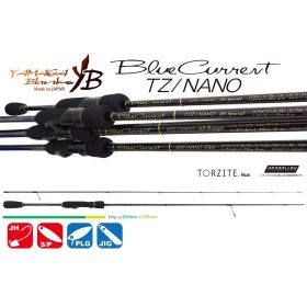   Yamaga Blanks Blue Current 67TZ Nano 2,02m 5gr 2-teilige Spinnrute