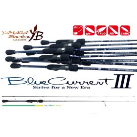   Yamaga Blanks Blue Current III 74 2,23m 1-10gr 2-teilige Spinnrute