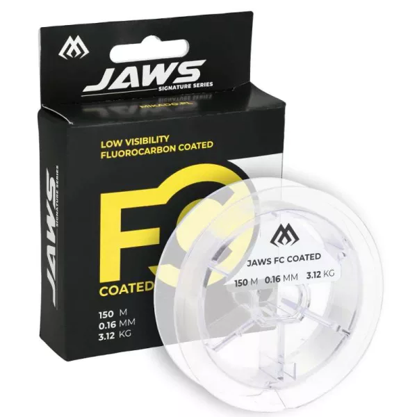Mikado Jaws Fluorocarbon Coated 0,2mm 150m Monofile Hauptschnur